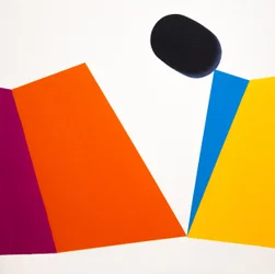 Geometriske fargeblokker