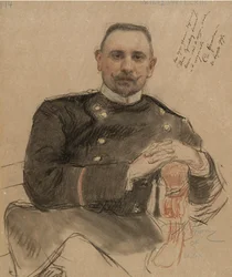 Portrett av Stepan Petrovich Krachkovsky 1866 1913, 1907