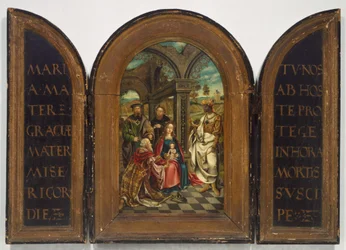 Tilbedelse av magi, sannsynligvis syttende århundre.
