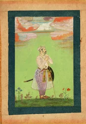 Mughal-offiser, ca. 1650