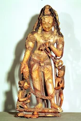 Avalokitesvara-figur, fra Kashmir