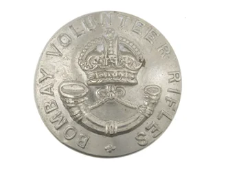 Button, Bombay Volunteer Rifles, 1901-1947