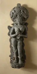 Ganga, gudinne som personifiserer den hellige elven Ganges, Mahanad, Bengal