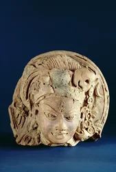 Head that Ardhanarisvara, Naval, Unnav (terrakotta)