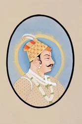 Miniatyrmaleri av Maharaja Pratap Singh Kishangarh
