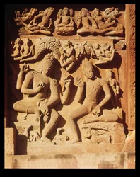 Relieff fra Vishnu-tempelet, ca. 500 e.Kr