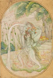Nedstigningen til Ganges, ca. 1800