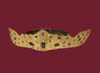 Crown, Klungkung Kingdom (gull og edelstener)