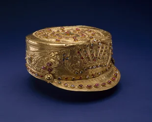 King's Crown, Buleleng Regency, Bali, ca. 1890 (gull, rubiner, safirer, diamanter og kobber)