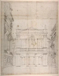 Cupids's Palace, ca. 1619-23 (penn og blekk på papir)