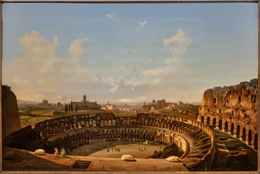 Innvendig utsikt over Colosseum