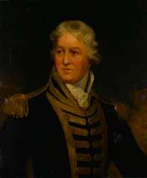 Admiral Charles Middleton, senere Lord Barham (1726–1813), tidlig på 1800-tallet (olje på lerret)