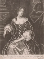 The Right Honorable Mary Feilding eneste datter og arving etter Barnha Lord Viscount Cardingford