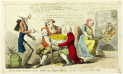 Dr. Sangrado lindrer John Bull fra gulfeber