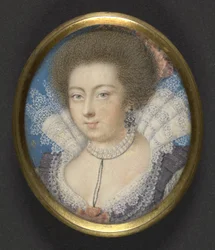 Elizabeth, dronning av Böhmen, ca. 1615