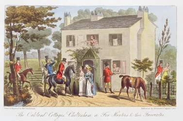 Oakland Cottages, Cheltenham eller Fox Hunters and their Favorites, fra 