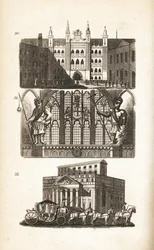 London Guildhall, Gog og Magog og Mansion House