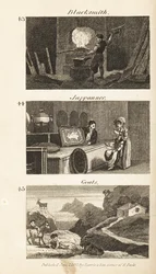 Handler i Regency England: smed, Jappanner og geiter