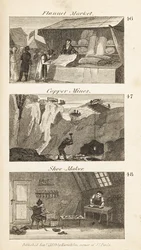 Handler i Regency England: flanellmarked, kobbergruver og skomaker