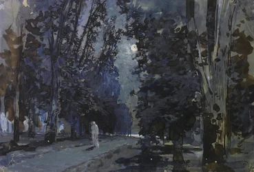 Skyggene. Måneskinnsnatt, 1880-årene.