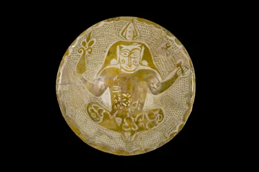 Glansskål, Irak, Abbasid-periode, 900-tallet (keramikk med glans over glasur)