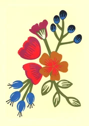 Flora, 2015 (kuttet papir)