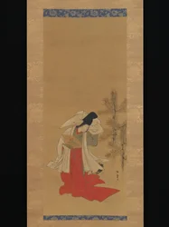 Kurtisane-danserinne (Shirabyōshi) til nyttår