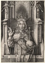 Kristus forløseren Salvator Mundi, ca. 1490-1500.