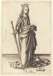 Saint Catherine, ca. 14801490.