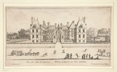 Utsikt over Chateau Liencourt: The Forecourt