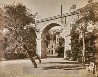 Albumet „Genova og Pisa“: Sainte Dévote-kapellet i Monaco, ca. 1880-90