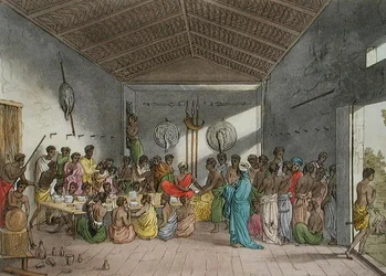 A Banquet in Abyssinia, plate 11 fra 
