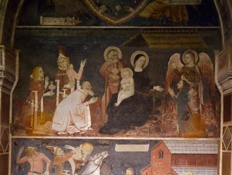 Tilbedelse av Magi (fresco)