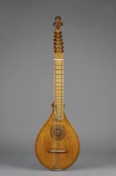 Cittern (Kreta) (lønn, blå stein, elfenben)
