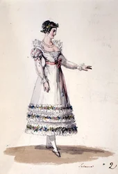 Kostymedesign for Susanna, fra 