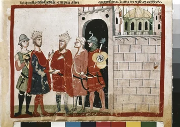 FRIEDRICH II: Friedrich går inn i Jerusalem
