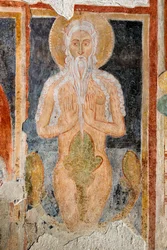 Freske - Sankt Onophrius Eremitten