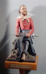 Giuseppe Garibaldi (1807–82), ca. 1860 (malt terrakotta)