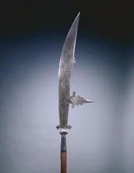 Glaive, Venezia, ca. 1600-20 (stål og tre)