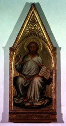 God the Father Blessing (tempera på panel)