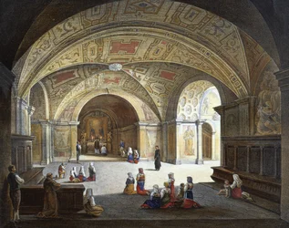Interiør, Abbey of Monte Cassino