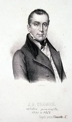 Johann Baptist Cramer (1771-1858) gravert av Richter (gravering)