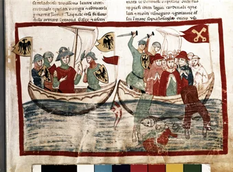 Ludvig IX med sine korsfarere