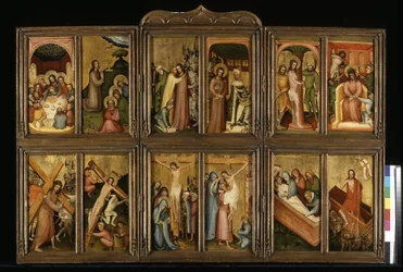 Passion Of Christ, ca. 1400 (tempera og gull på tre)