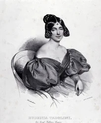 Portrett av Eugenia Tadolini (gravering)