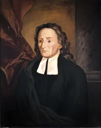 Portrett av Giambattista Vico, napolitansk filosof (oljemaleri)