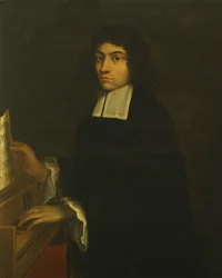 Portrett av Pietro degli Antonius (1648-1720) (olje på lerret)