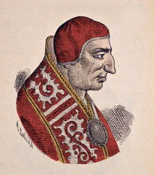 Portrett av pave Benedikt VIII (1012-1024)