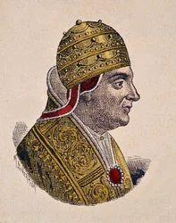 Portrett av pave Johannes XIII (Giovanni, Ioannes) (965-972)