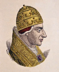 Portrett av pave Johannes XVII (Giovanni, Ioannes) (1003)